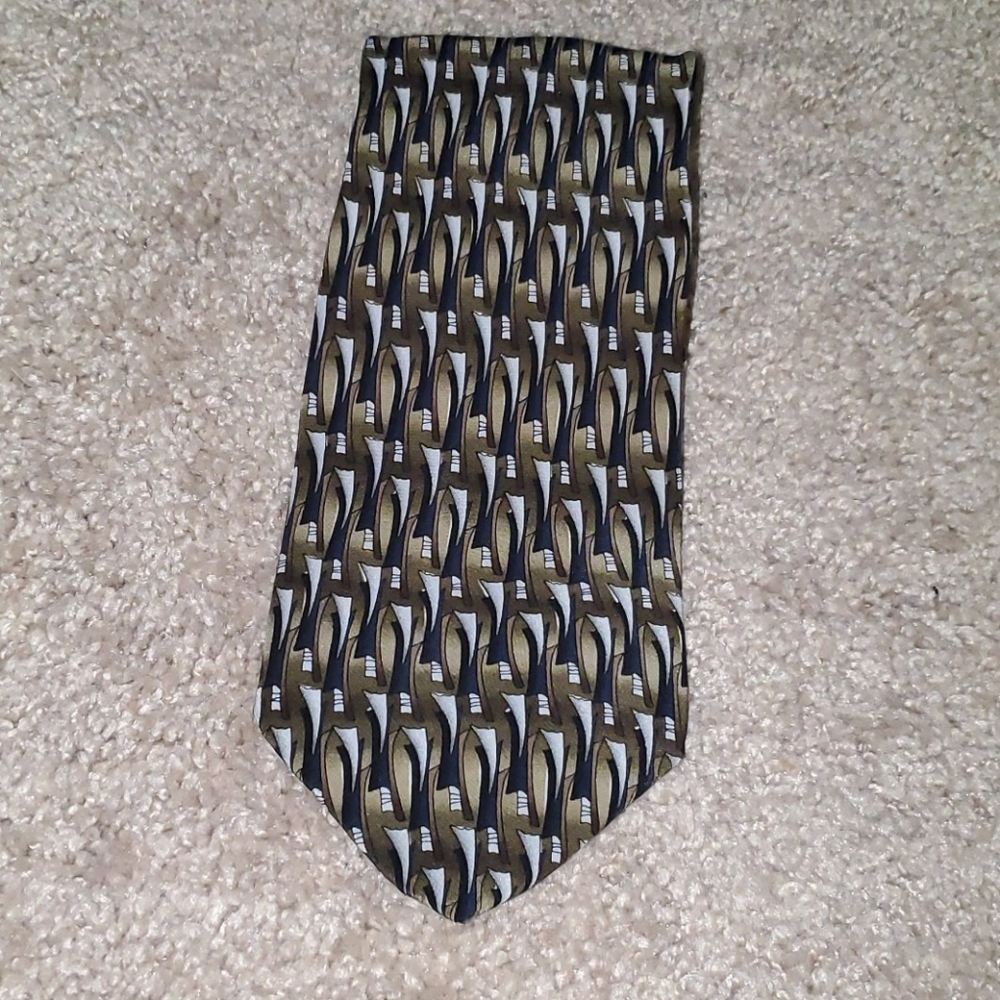 J. Garcia silk tie - Untitled A - collection 22